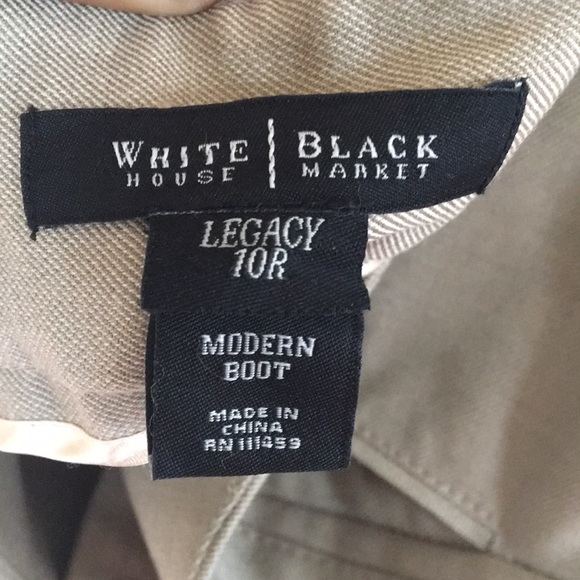 WHBM LEGACY BOOT LEG SUIT PANTS - Picture 3 of 5